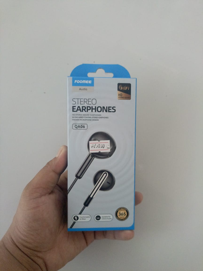 Headset FOOMEE Super Bass (Rp. 25.000.00-)